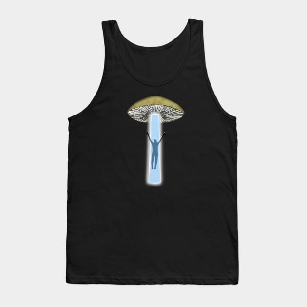 Magic Mushroom Trip Tank Top by Spock Jenkins